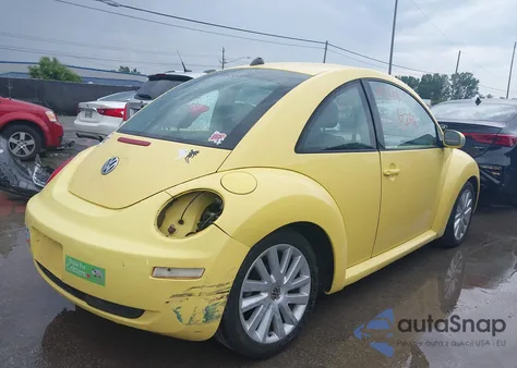 2008 Volkswagen New Beetle S/Se from USA, damaged, VIN 3VWRG31CX8M514764